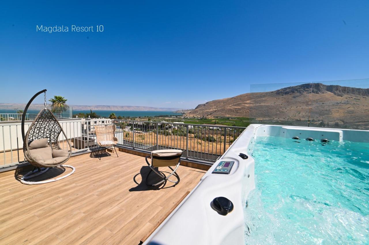 Yalarent Magdala Resort- Luxury Suites With Pool Or Jacuzzi With Sea View Migdal Luaran gambar