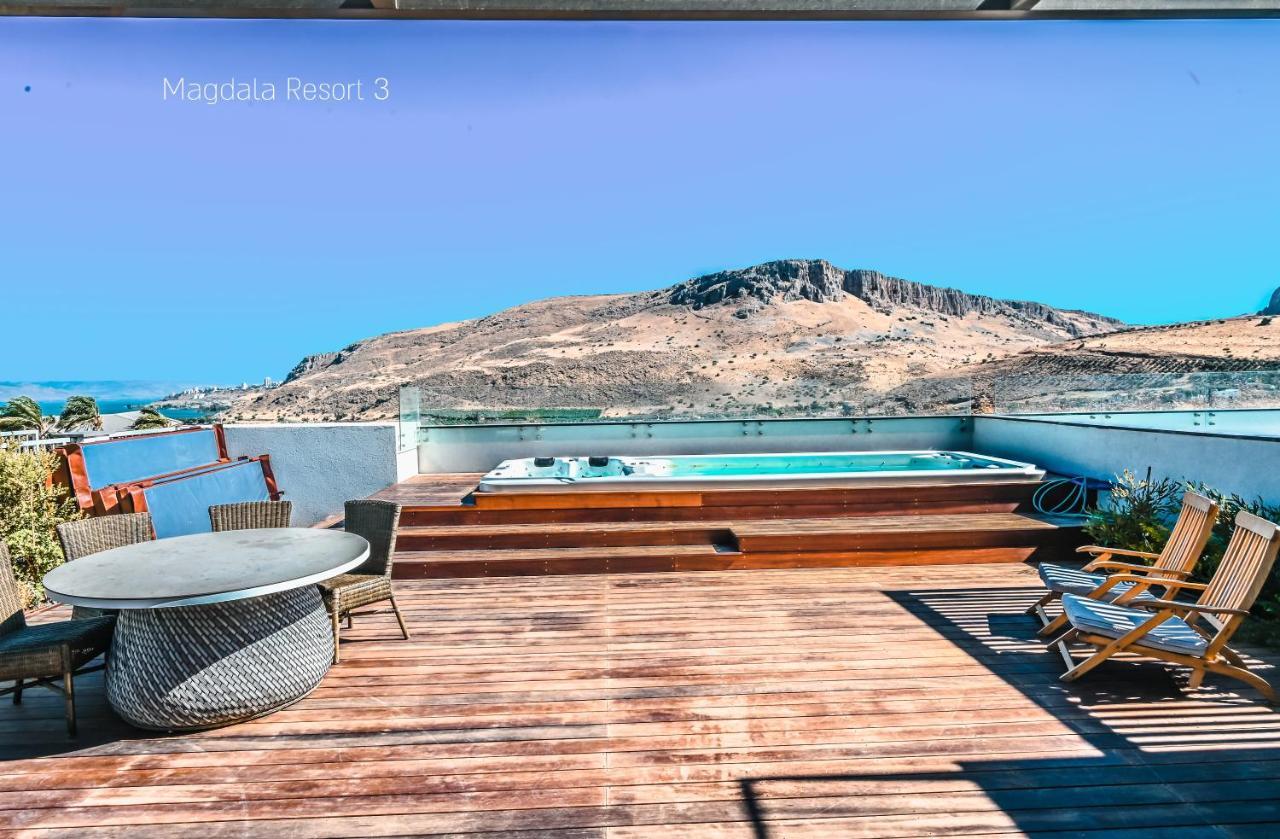 Yalarent Magdala Resort- Luxury Suites With Pool Or Jacuzzi With Sea View Migdal Luaran gambar