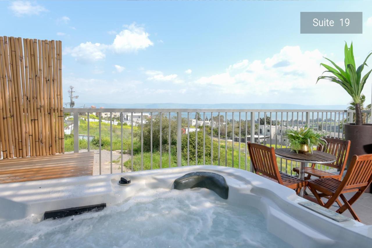 Yalarent Magdala Resort- Luxury Suites With Pool Or Jacuzzi With Sea View Migdal Luaran gambar